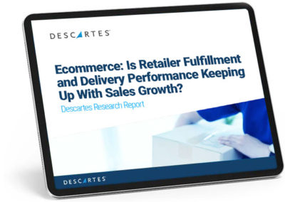 Ecommerce: Is Retailer Fulfillment and Delivery Performance Keeping Up With Sales Growth?